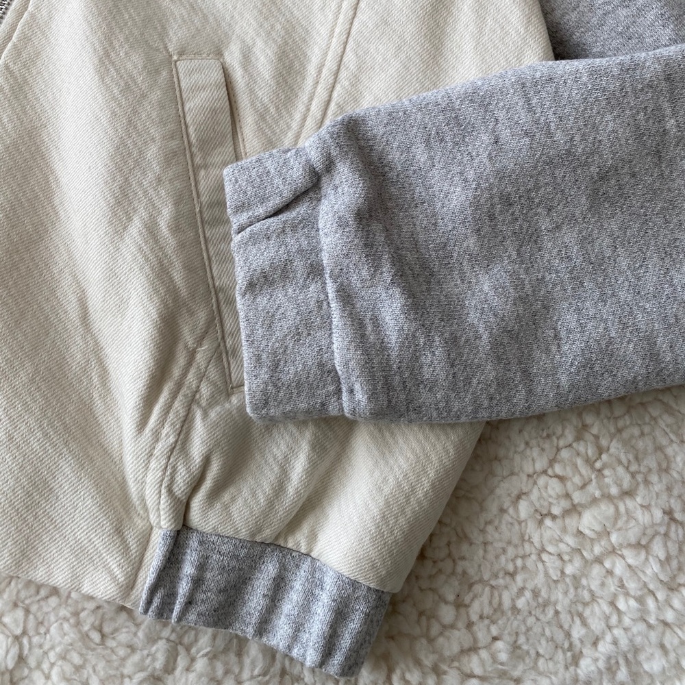 LOFT - Cream and grey jacket - Picture 4 of 11